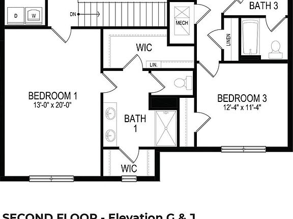 Popular Haydon Floor Plan (5br, 3ba, 2 car garage) https://www.drhorton.com/florida/sarasota/parrish/bella-lago/floor-plans/4ehb