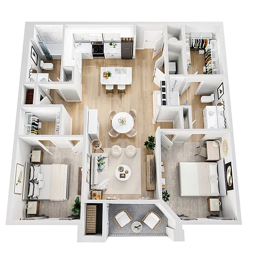 Floor plan Captiva