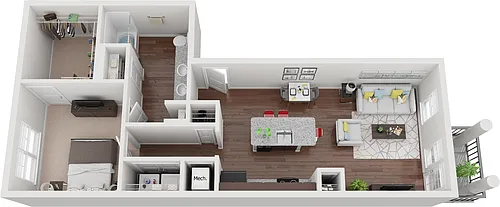 Floor plan The Henry