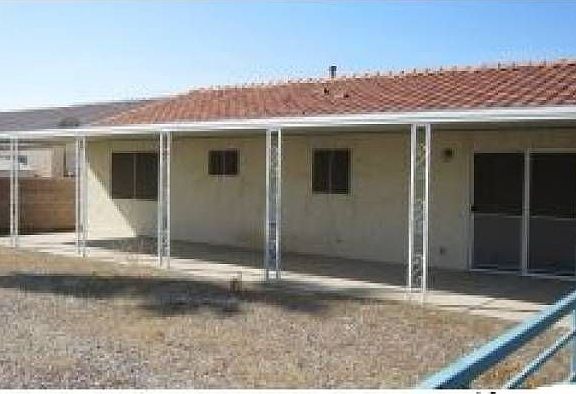 Rear of home