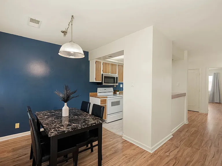 dining and kitchen