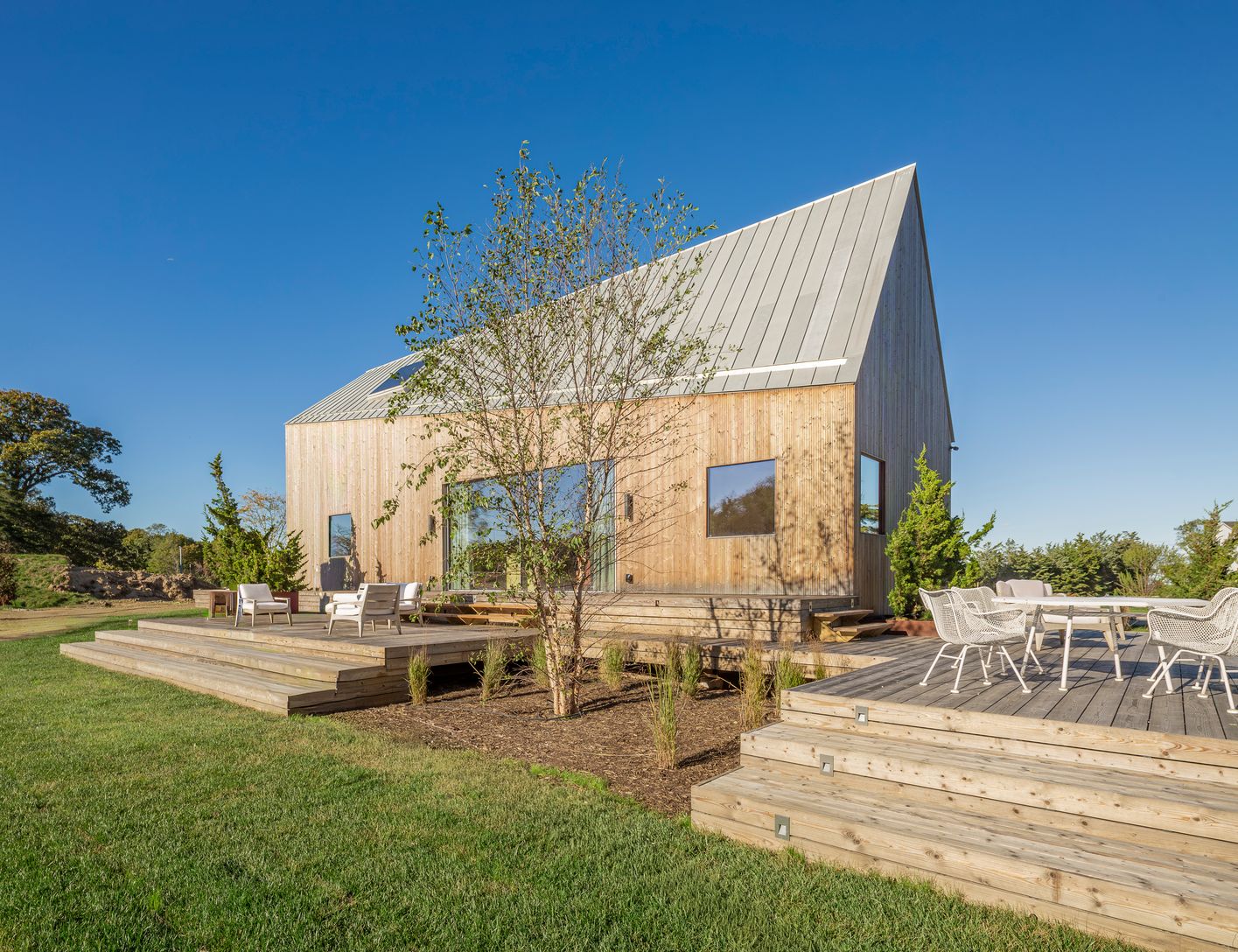  Deck and view of house 