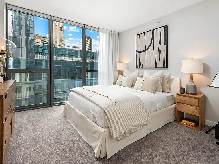 Carpeted Bedroom at Shoreham and Tides