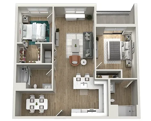 Floor plan The Deschutes