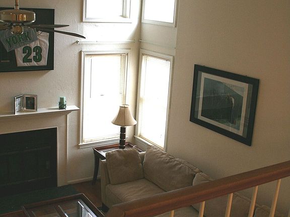 Living Room with Corner Windows