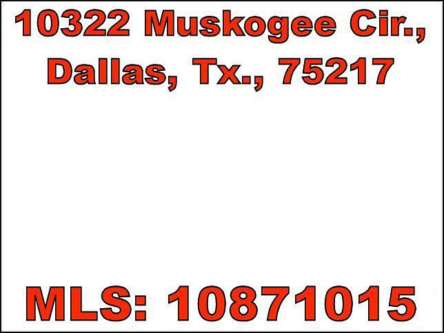 10332 Muskogee Cir. - MLS: 10871015