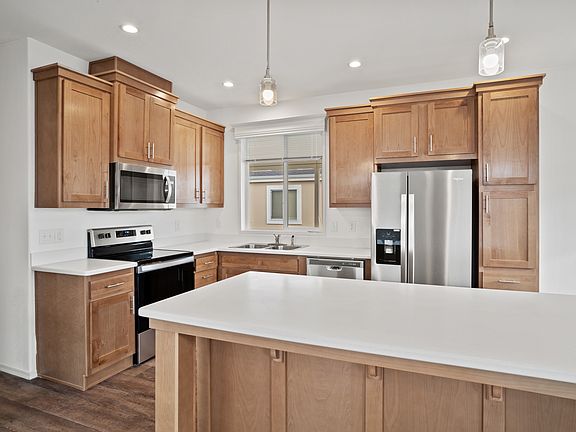 Functional kitchen with large island