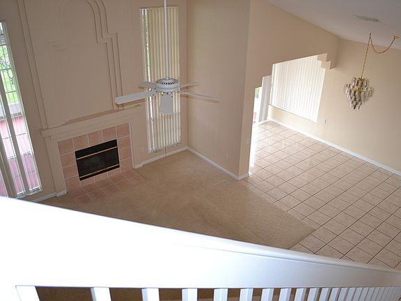 LIVING ROOM FROM UPSTAIRS