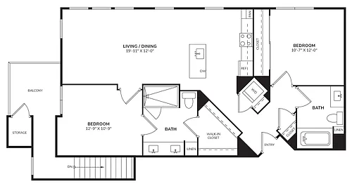 Floor plan B2