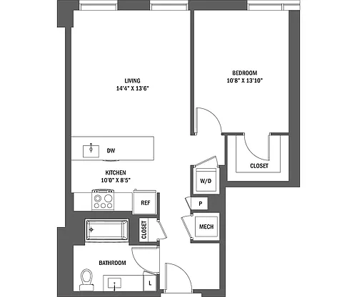 Floor plan The Blaire I - IV