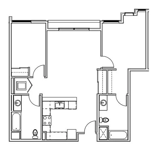 Floor plan 2X175