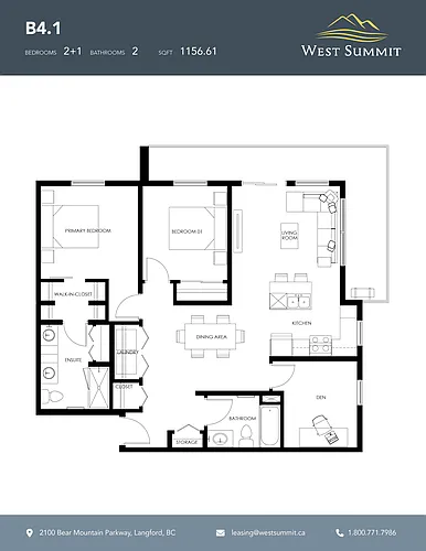 Floor plan Cortes Island