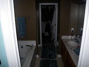 Master Bath with Walk-in Closet
