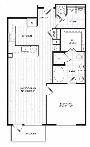 Floor plan A91
