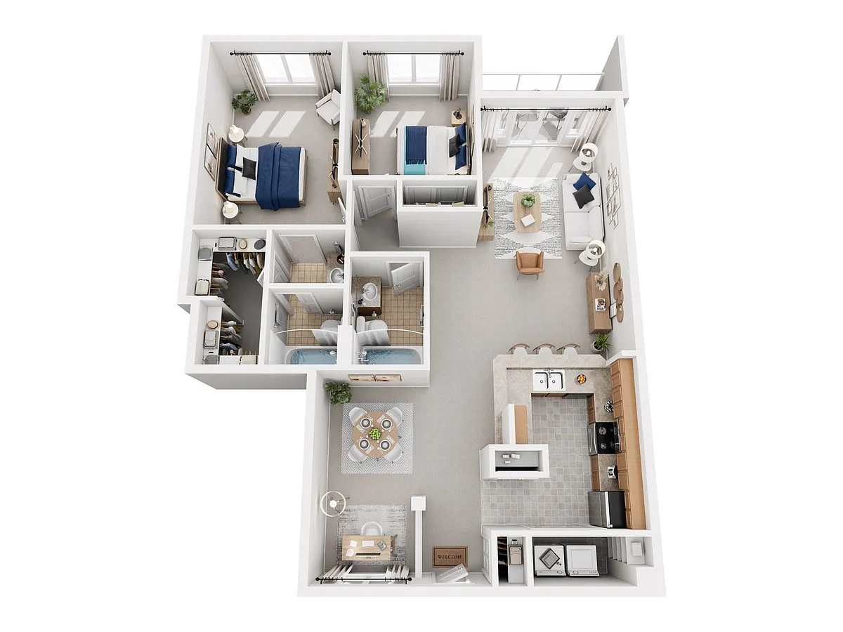Floor plan Mt. Adams