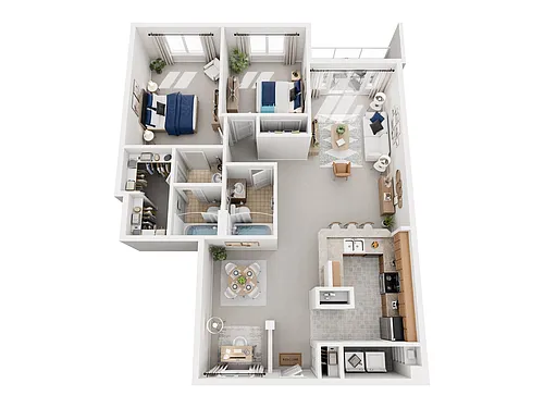 Floor plan Mt. Adams