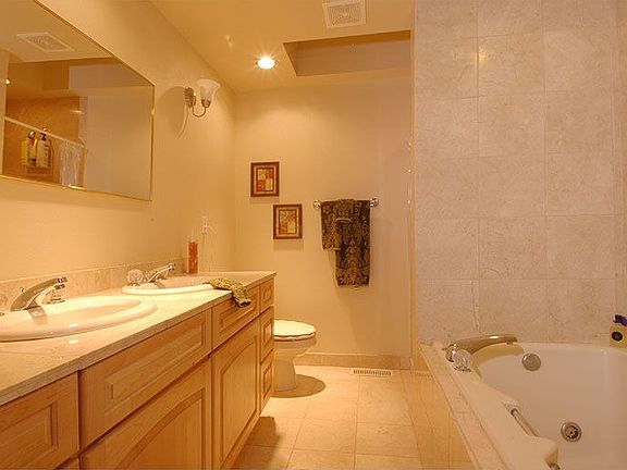updated master bath