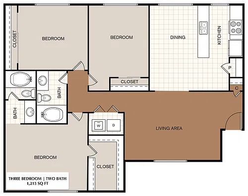 Floor plan 3x2L