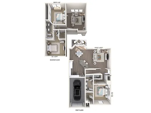Floor plan C2T