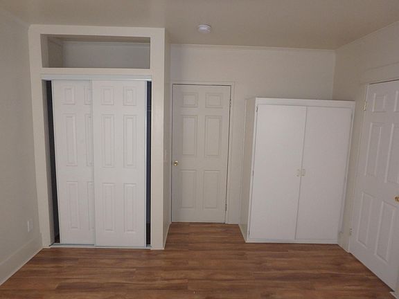 Large storage closets in master bedroom