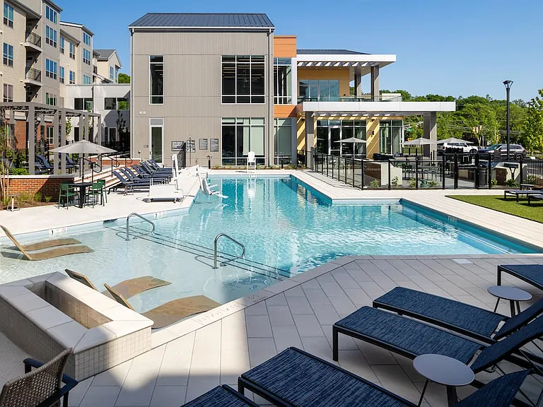 Resort-style pool