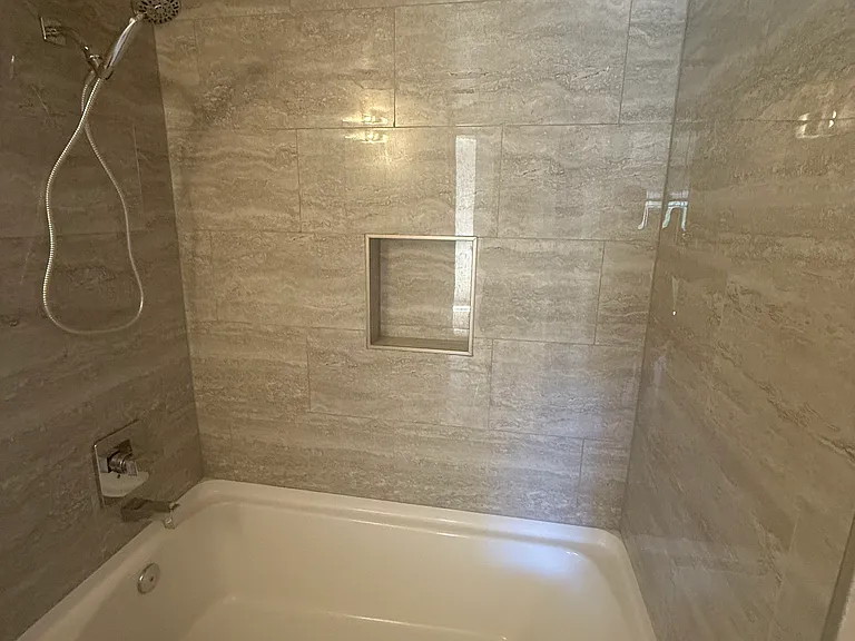newly renovated bathroom