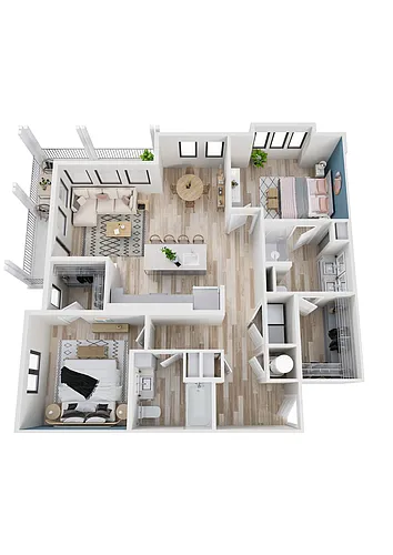 Floor plan B2