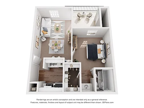 Floor plan A1 Renovated