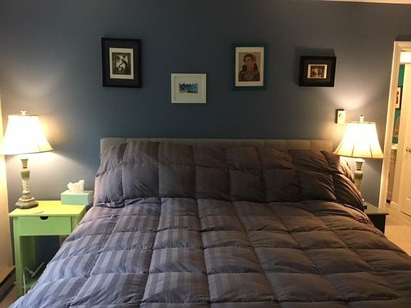 master bedroom with king bed