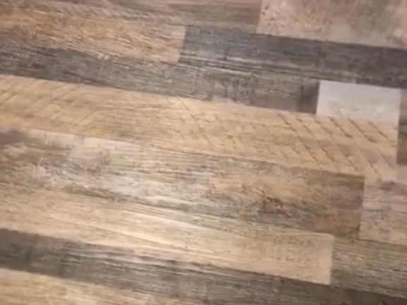 Luxury plank vinyl throughout the house