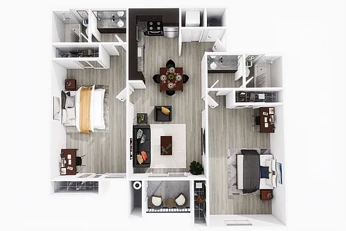 Floor plan 2X2