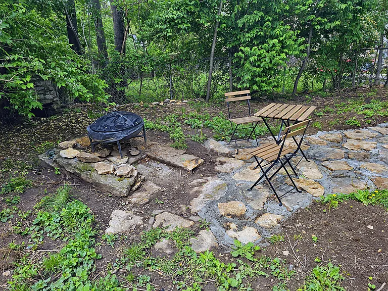 FENCED BACK YARD