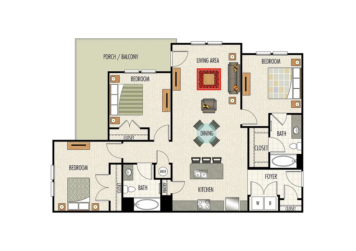 Floor plan Seminole | Phase II