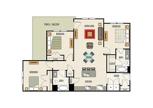 Floor plan Seminole | Phase II