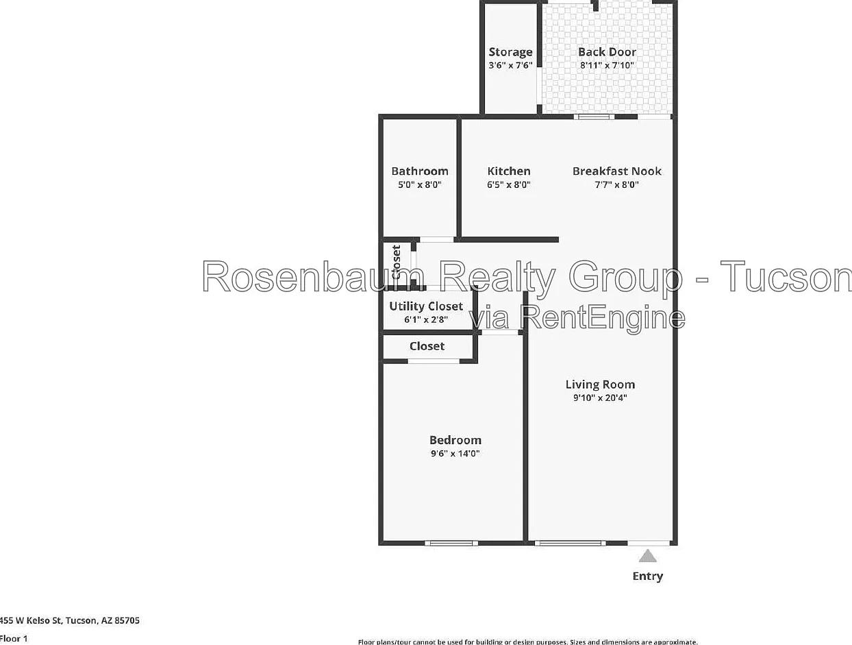 1 bed, 1.0 bath, 570 sqft, $579 — Photo 2