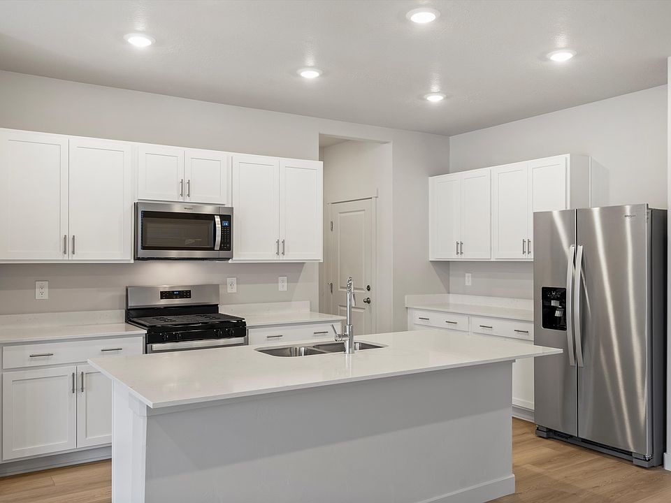 The Narrows floorplan interior image taken at a Meritage Homes community in Eagle Mountain, UT.
