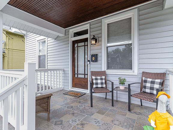 Front porch is great for relaxing