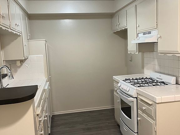 kitchen with brand new dishwasher