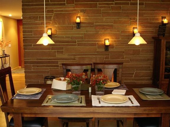 Dining Room w/fireplace