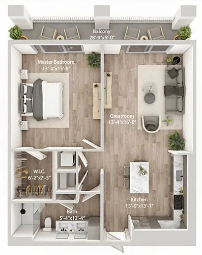 Floor plan A3-C