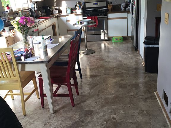 New kitchen floors