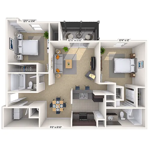 Floor plan Preakness