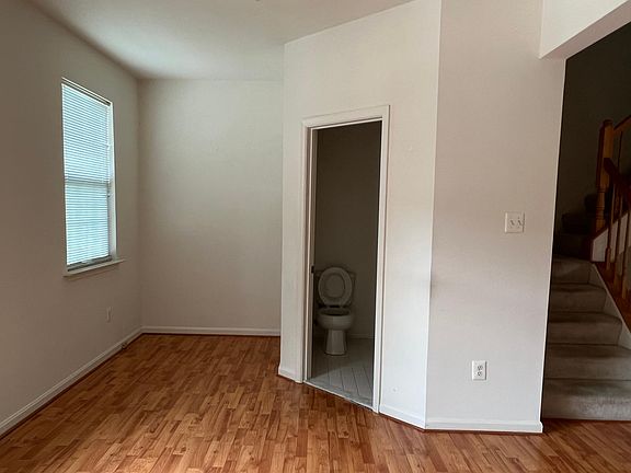 Second floor powder room and BP bonus corner, perfect for compact office corner.