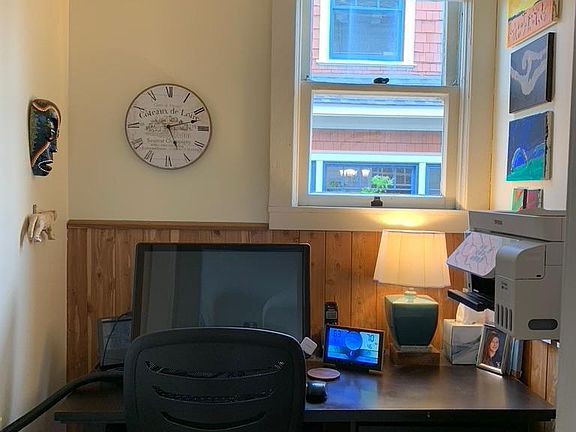 Small office under the stairway