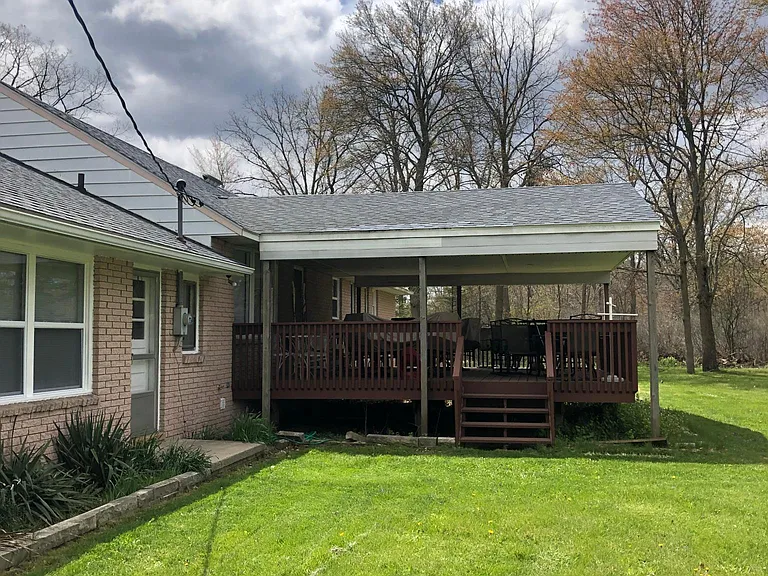 covered deck