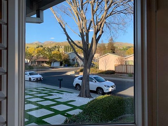 view from living room window