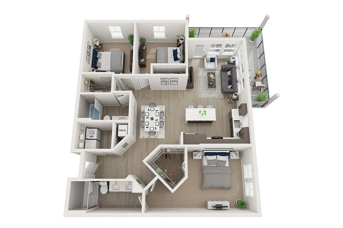 Floor plan C1