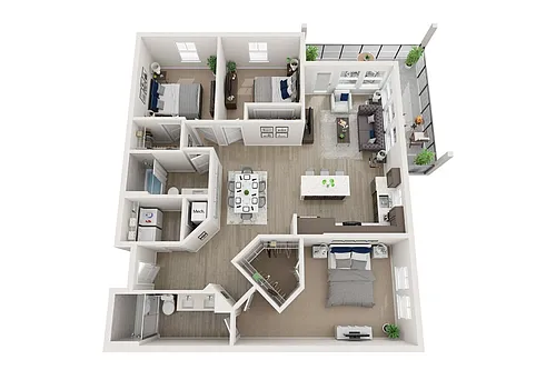 Floor plan C1