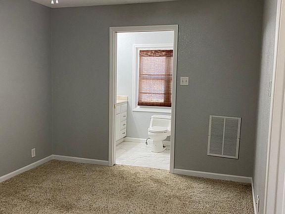 Master bedroom and bathroom