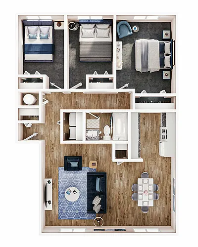 Floor plan Arapahoe